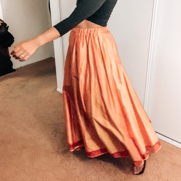 ❗️SOLD❗️Vintage Jeanne-Marc maxi skirt - Picture 1 of 6